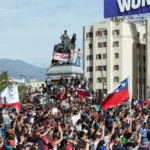 manifestazione a favore della nuova Costituzione, Cile