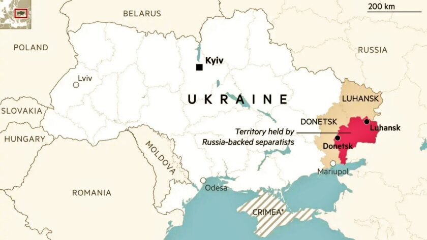 Regioni filorusse in Ucraina